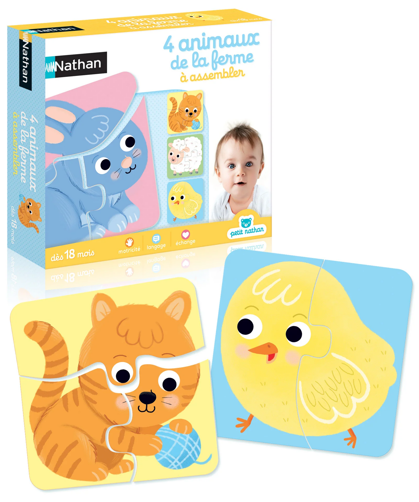 MY 4 FARM ANIMALS TO ASSEMBLE