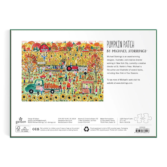 "PUMPKIN PATCH" FOIL PUZZLE 1000 PCS