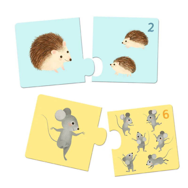 PUZZLE DUO BABY ANIMALS