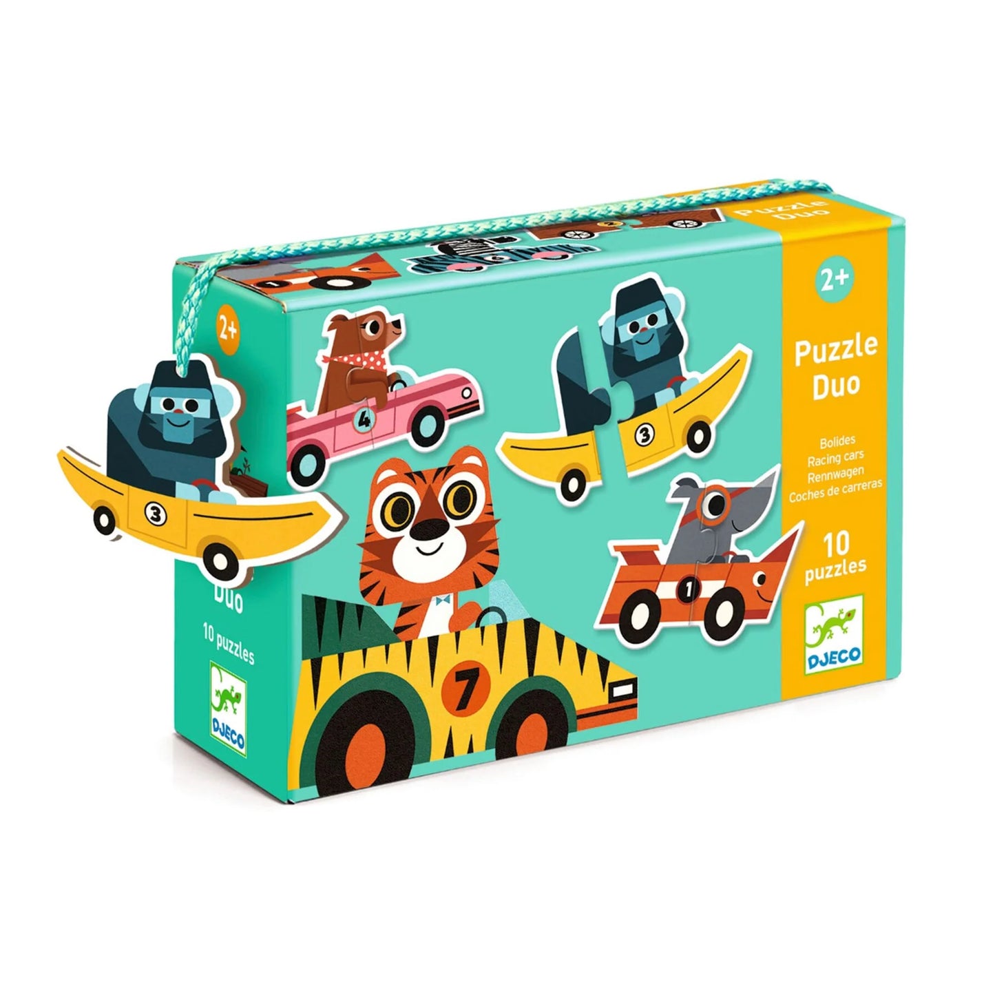 PUZZLE DUO RACING CARS