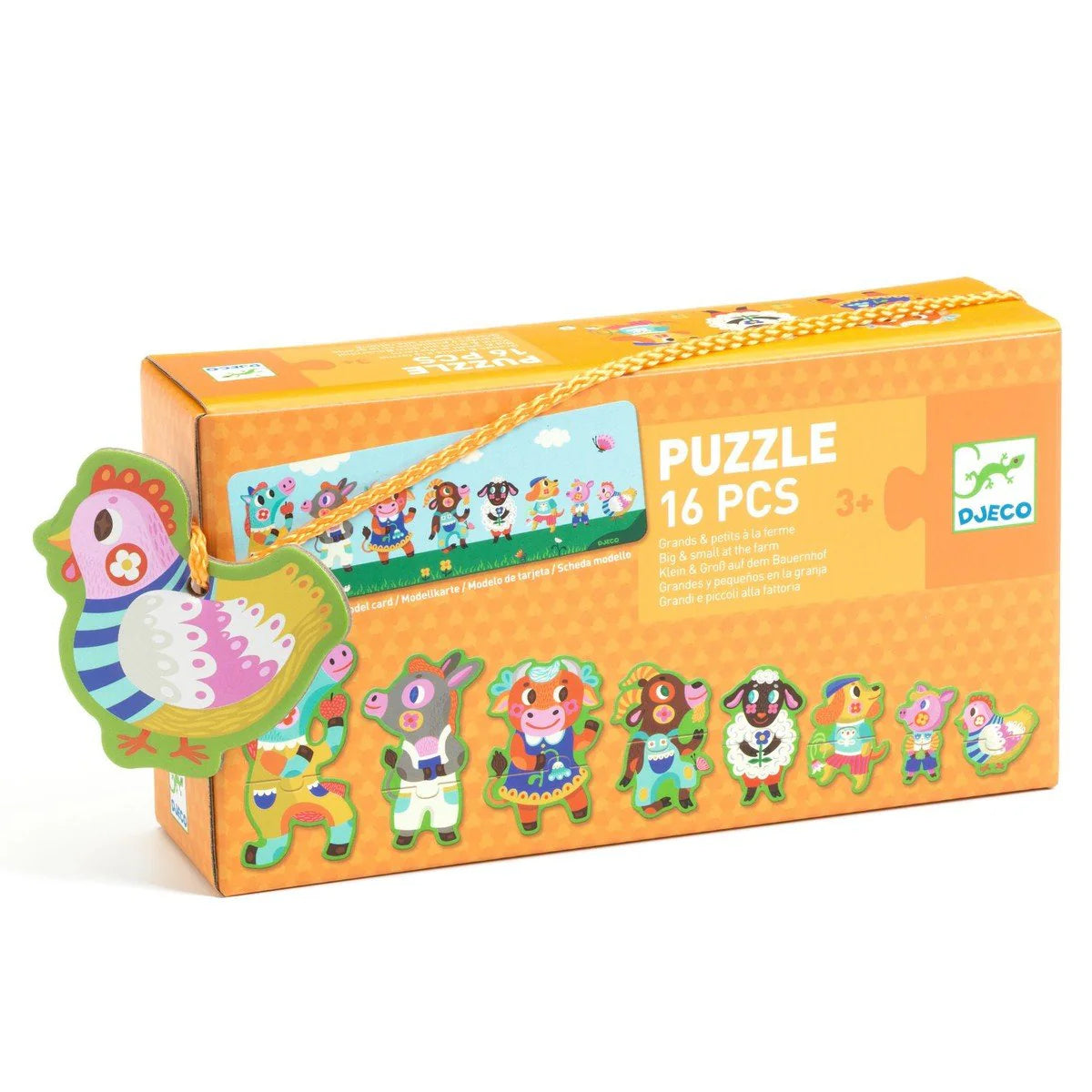 DUO PUZZLE BIG & SMALL AT THE FARM