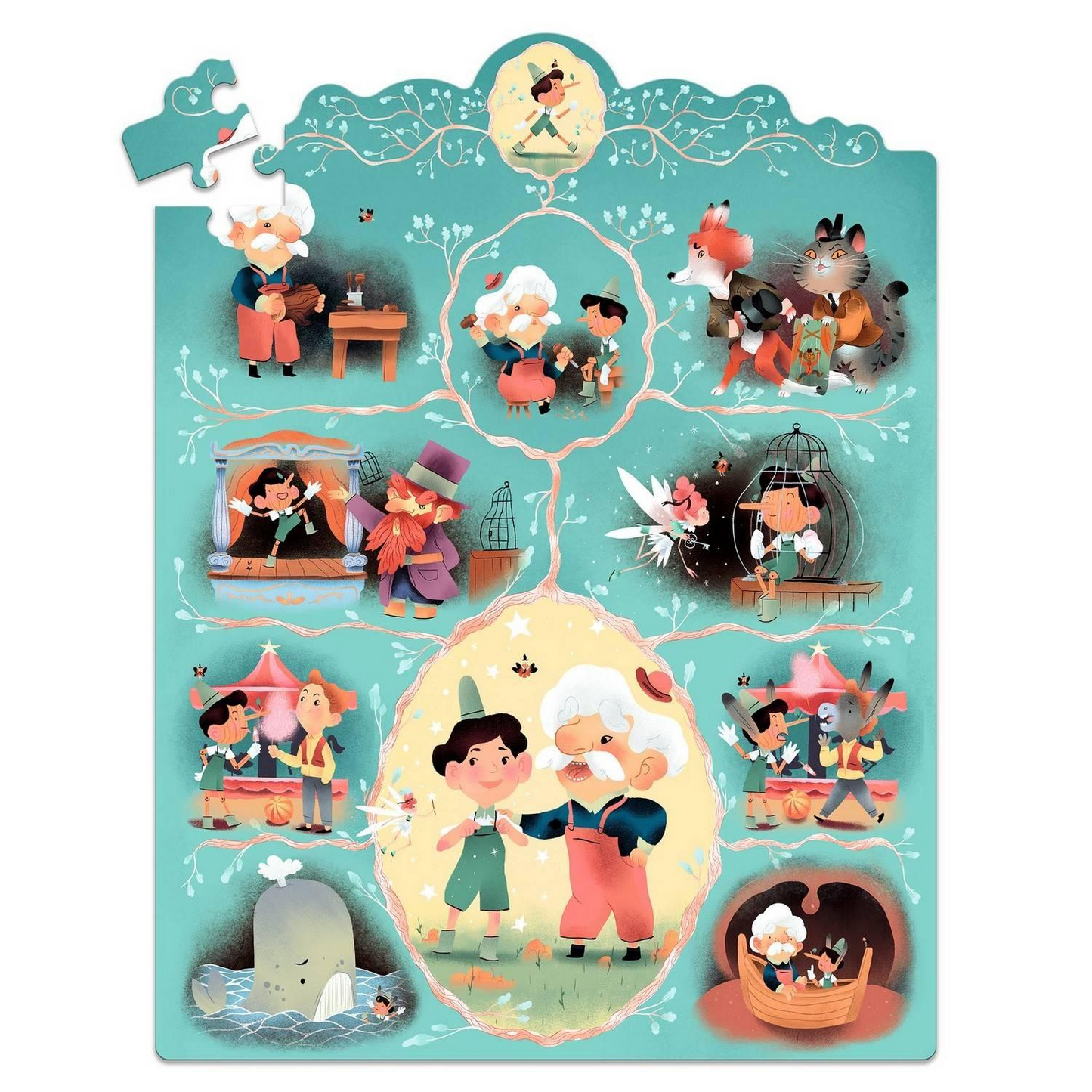 PINOCCHIO STORY PUZZLE 54 PCS