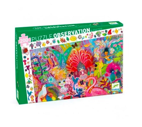 OBSERVATION PUZZLE "RIO CARNIVAL" 200 PCS