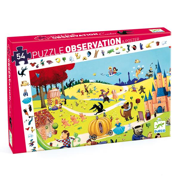 OBSERVATION PUZZLE "TALES" 54 PCS
