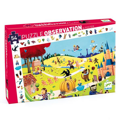 OBSERVATION PUZZLE "TALES" 54 PCS