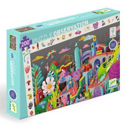 CRAZY TOWN OBSERVATION PUZZLE 200 PCS