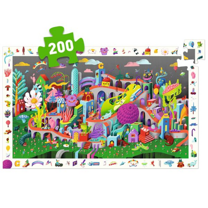 CRAZY TOWN OBSERVATION PUZZLE 200 PCS