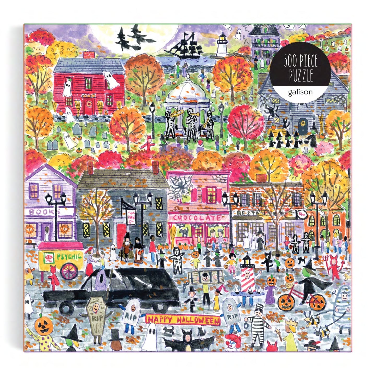 “HALLOWEEN PARADE” FOIL PUZZLE 500 PCS