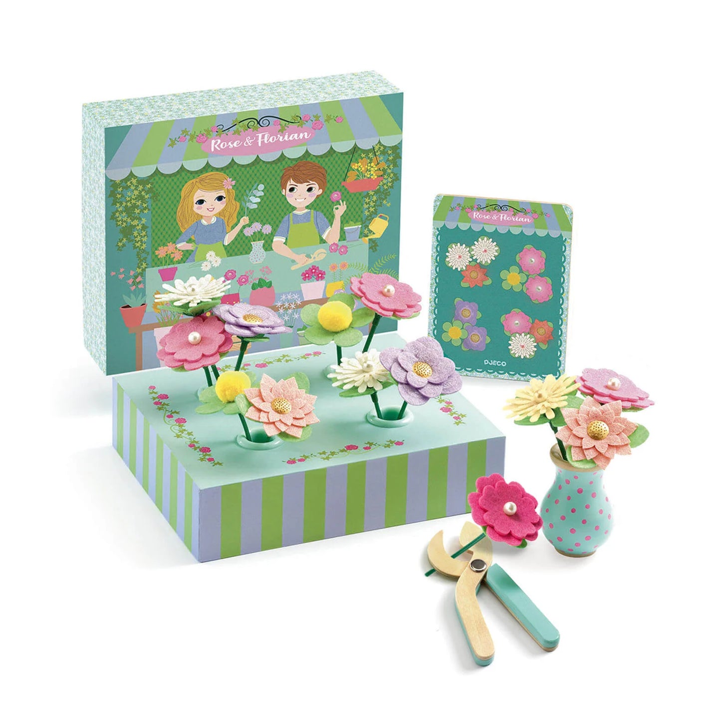 ROSE ET FLORIAN CRÉER DES BOUQUETS