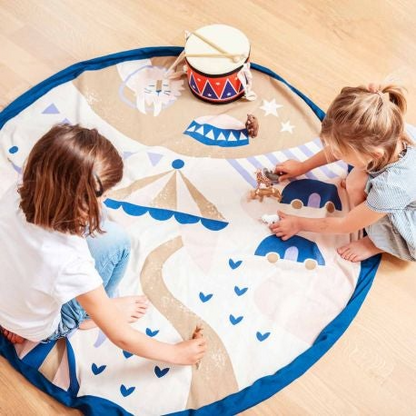 PLAY MAT AND STORAGE BAG - CIRCUS 
