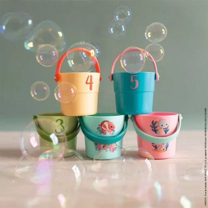 BABY ANIMAL BATH ACTIVITY BUCKETS 