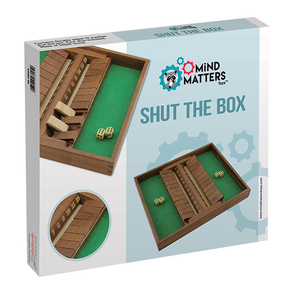 SHUT THE BOX DOUBLE 1-12 GAME