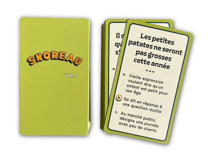SNOREAU - LE JEU DES EXPRESSIONS QUÉBÉCOISES