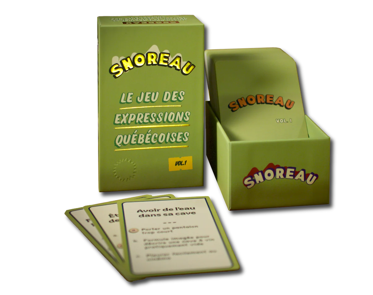 SNOREAU - LE JEU DES EXPRESSIONS QUÉBÉCOISES