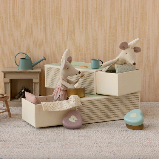 MOUSE LITTLE SISTER TOOTH FAIRY IN HER BOX