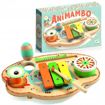 "ANIMAMBO" WOODEN MUSICAL TABLE