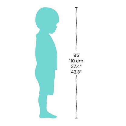 APRON WITH POCKET "STICKERS AND PENCILS"