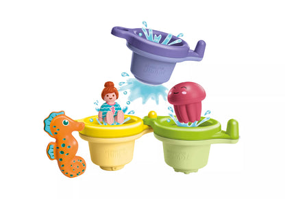 FLOATING CUPS WITH WATER FUN "JUNIOR AQUA"