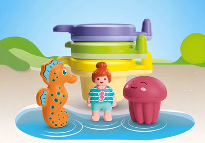 FLOATING CUPS WITH WATER FUN "JUNIOR AQUA"