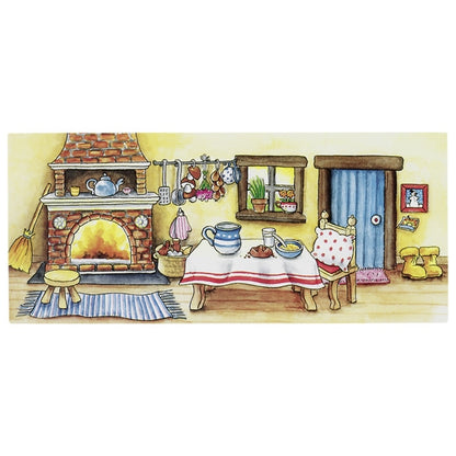 THÉÂTRE DE MARIONNETTES À DOIGT EN BOIS