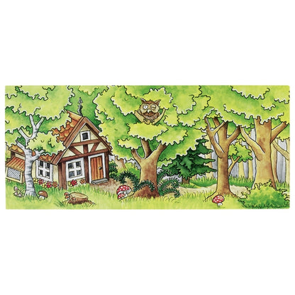 THÉÂTRE DE MARIONNETTES À DOIGT EN BOIS