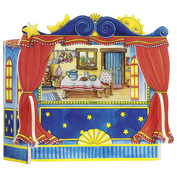 Théâtre de Marionnettes en bois vente | TMA02 | La Galerie Théâtre de Marionnettes en bois vente | TMA02 | La Galerie