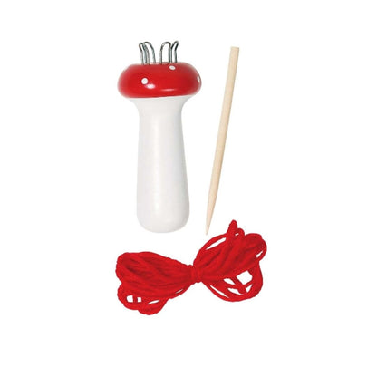 TRICOTIN EN BOIS CHAMPIGNON