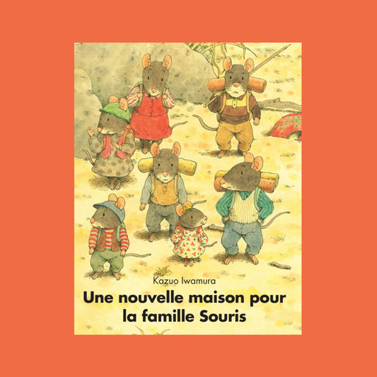 LIVRE UNE NOUVELLE MAISON POUR LA FAMILLE SOURIS
