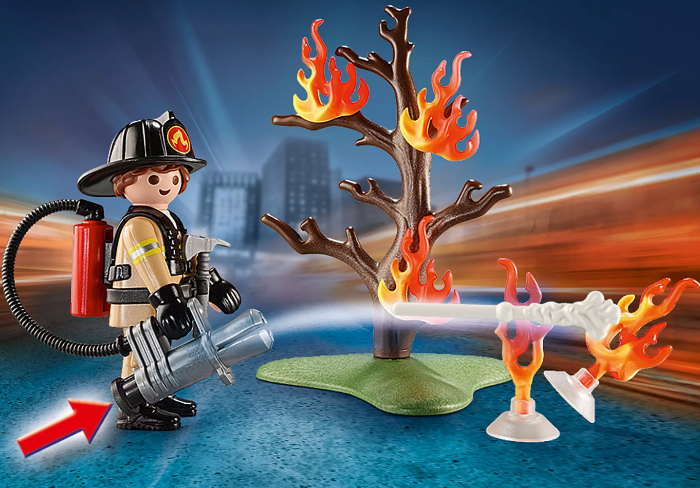 FIRE RESCUE CARRY CASE "CITY ACTION"