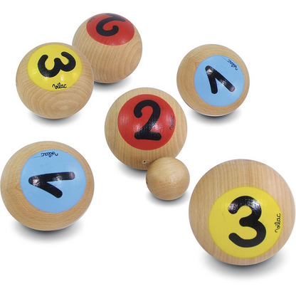 WOODEN PETANQUE GAME