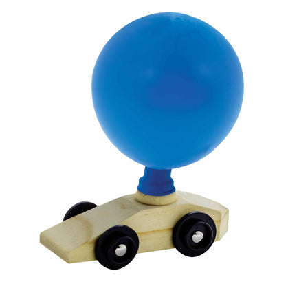WOODEN BALLOON POWERED CAR