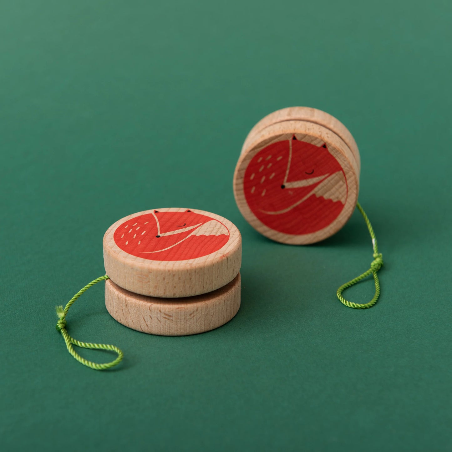 ASSORTMENT OF WOODEN YOYO ANIMALS