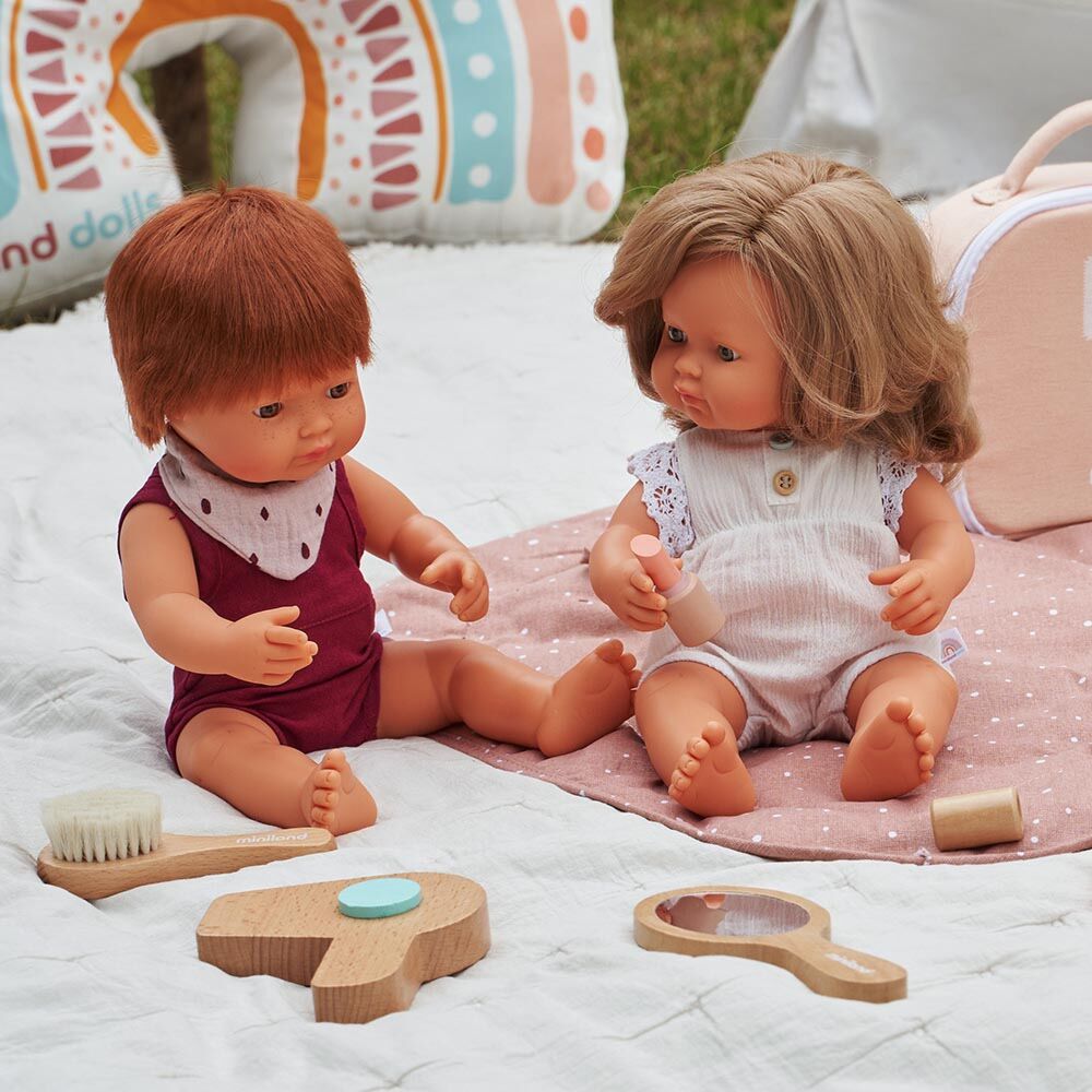 RED-HAIRED BOY DOLL 38 CM