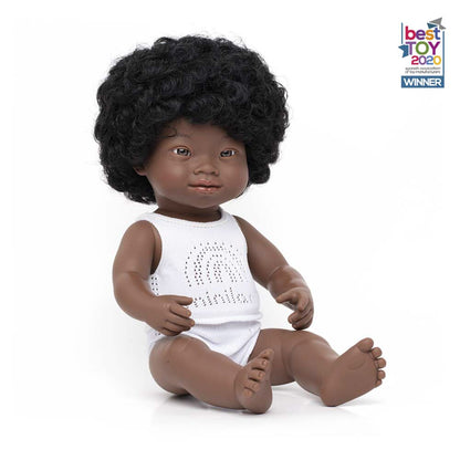 38 CM DOWN SYNDROME GIRL DOLL