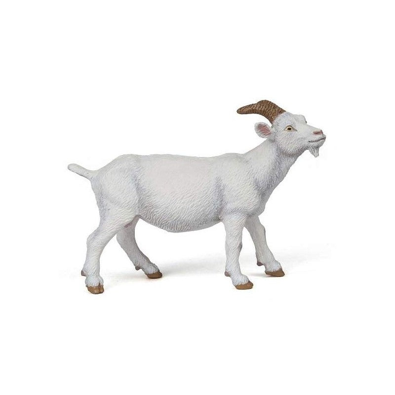 WHITE GOAT FIGURINE