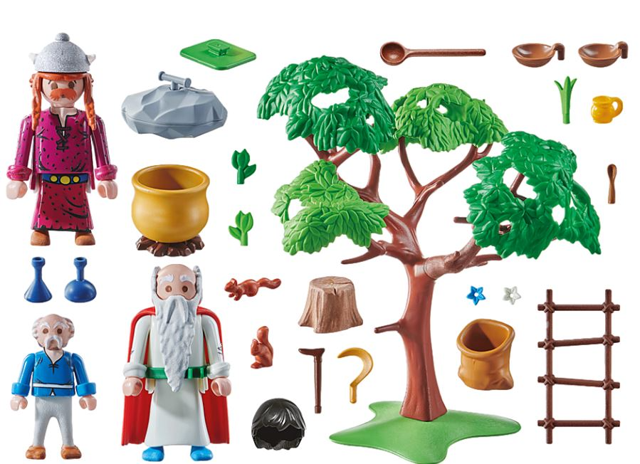 PANORAMIX AND THE CAULDRON OF MAGIC POTION 