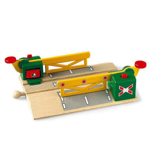 MAGNETIC ACTION CROSSING FOR TRAIN CIRCUIT