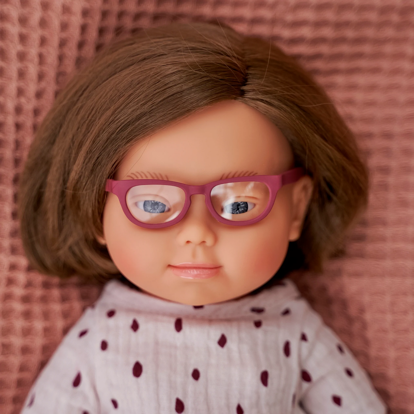 RED GLASSES FOR 38 CM DOLLS