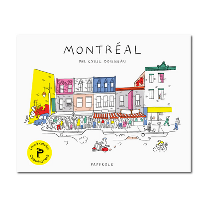 "MONTREAL" COLORING BOOK