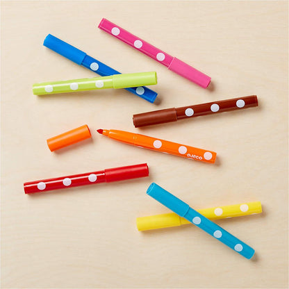 8 FEUTRES COLORÉS POUR LES PETITS